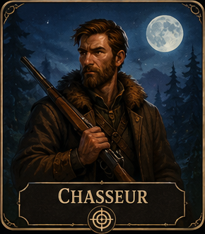 Carte du rôle Chasseur