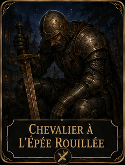 Carte du rôle Chevalier à l'Épée Rouillée
