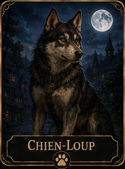 Carte du rôle Chien-Loup