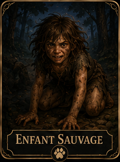Carte du rôle Enfant Sauvage