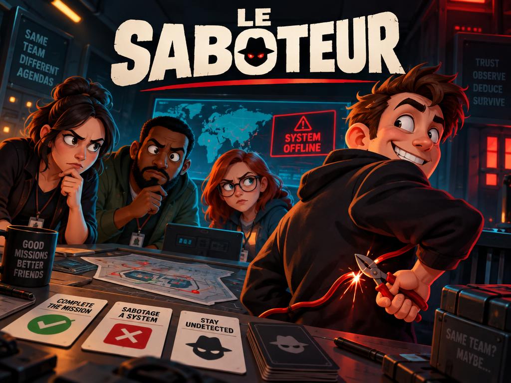 Illustration du jeu LE SABOTEUR