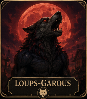 Carte du rôle Loup-Garou