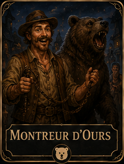 Carte du rôle Montreur d'Ours