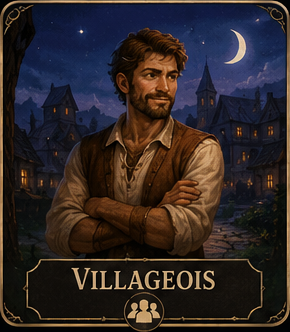 Carte du rôle Simple Villageois