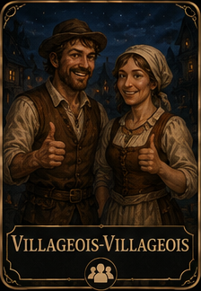 Carte du rôle Villageois-Villageois